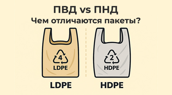 ПВД vs ПНД: чем отличаются пакеты и что выбрать для тяжёлых покупок ПВД vs ПНД: чем отличаются пакеты и что выбрать для тяжёлых покупок