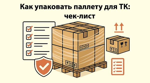 Как упаковать паллету для ТК: чек-лист от приёмки до маркировки Как упаковать паллету для ТК: чек-лист от приёмки до маркировки