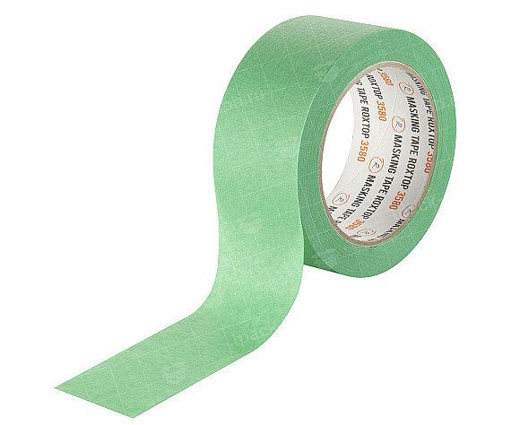 Бумажный скотч ROXPRO 3680 50ммх40м, зелёный