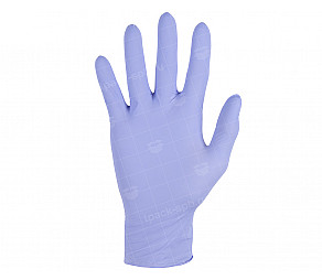 Перчатки нитриловые фиолетовые 3,5 гр, размер XS