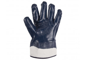 Нитриловые перчатки "Краги" - синие