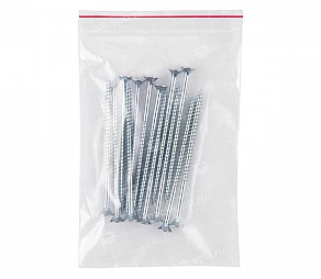 Пакет с замком zip-lock - 80мм*120мм*100мкм