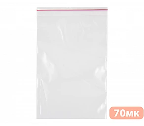 Пакет с замком zip-lock - 60мм*80мм*70мкм
