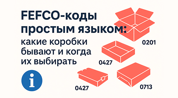 FEFCO-коды простым языком: какие коробки бывают и как их выбрать (0201, 0427, 0713)